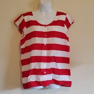 🎉🎉host pick:  Tommy Hilfiger button down blouse